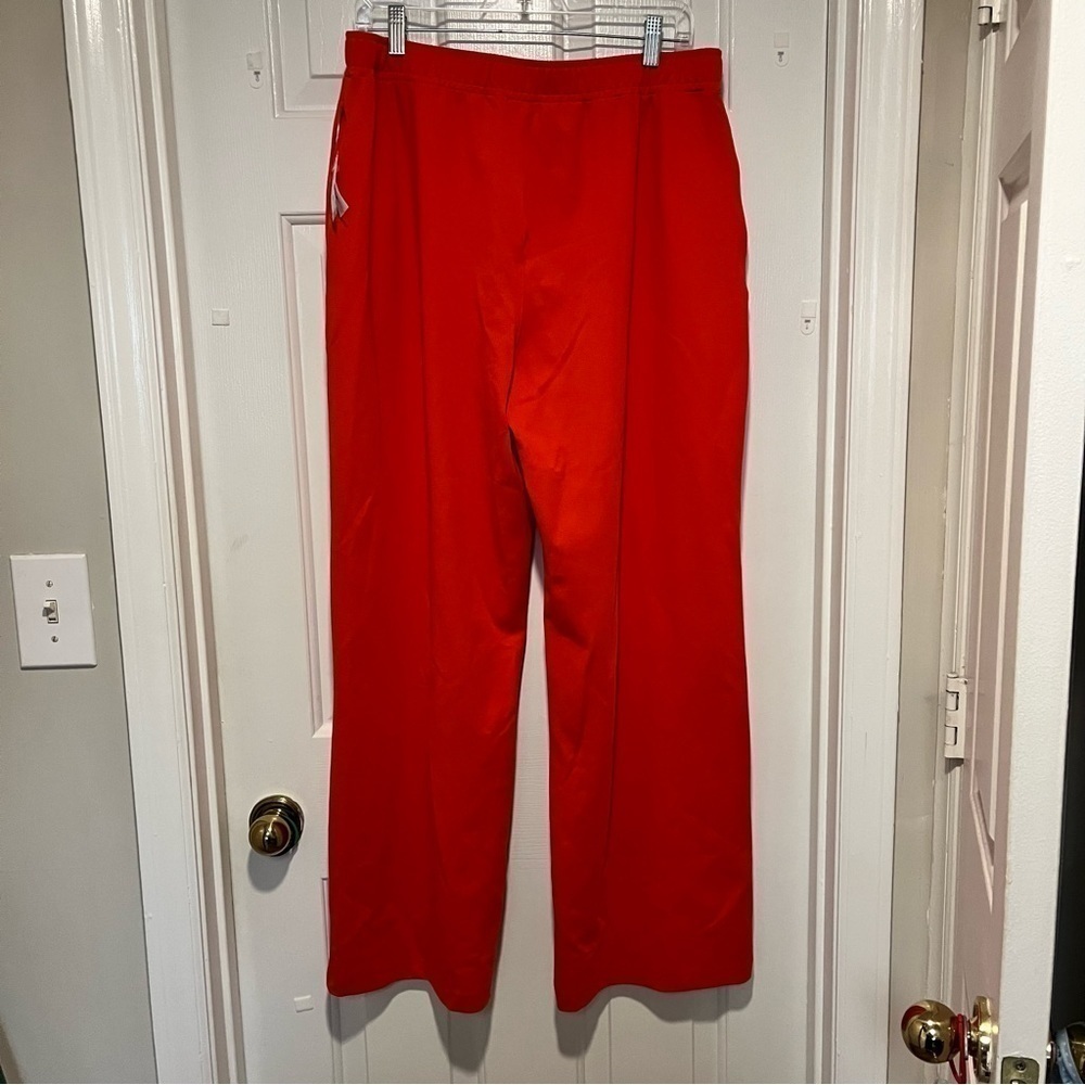 Disney Store Minnie Mouse Ponte Pants Red Orange Large R - Picture 5 of 10